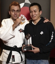 Paul Pham and Neil Channing at Black Belt London Live Event