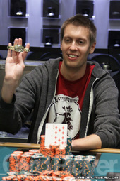 2012 WSOP $1,500 no-limit hold'em champion Brent Hanks