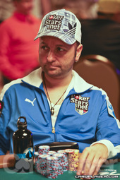 Daniel Negreanu on day 2