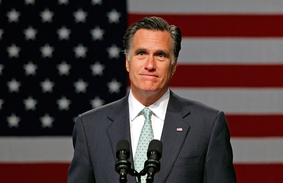 Republican Presidential Candidate Mitt Romney