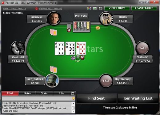 PokerStars Blocks Play-Money Games in Washington State