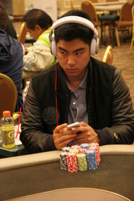 Day 1C Chip Leader Mark Nguyen