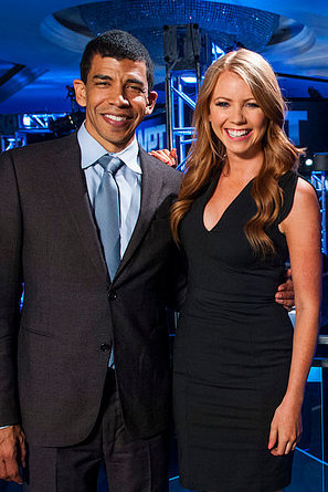 Pliska and WPT host Lynn Gilmartin