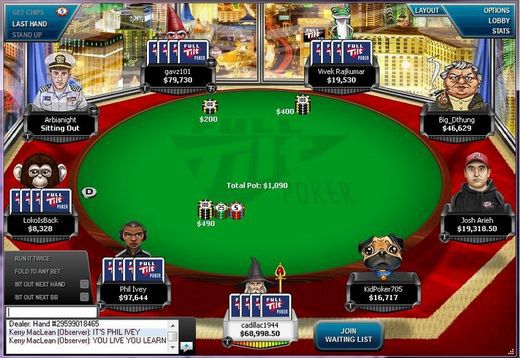 Tilt no poker