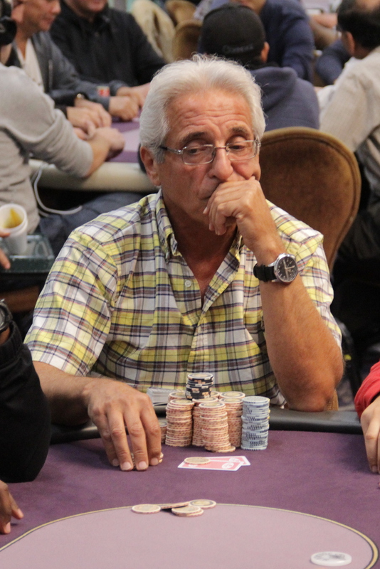 Flight 1I chip leader Ed Abedini