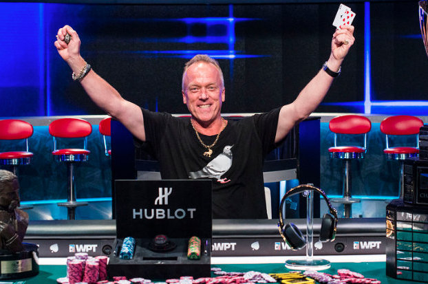 2016 Legends of Poker champion Pat Lyons