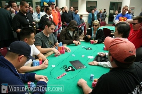 The Final Seven Players of the WPT Bay 101 Shooting Star