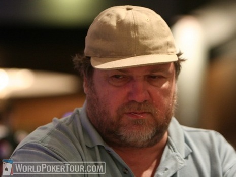 Hans "Tuna" Lund on Day 1 of the WPT Reno World Poker Challenge