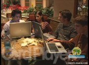 Hundreds of Internet poker players fill the lobby at the Atlantis Casino.