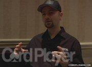 Daniel Negreanu Beofre the Final Table at the 2007 WPT World Poker Open