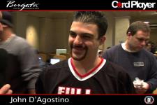 CardPlayer.com interviews John D'Agostino on day three of the 2006 Borgata Winter Poker Open.