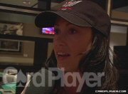 Shannon Eizabeth defeats Rene Angelil in the first round of the NBC National Heads-Up Poker Championship.