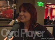 Annie Duke defeats Jeff Shulman in the first round of the NBC National Heads-Up Poker Championship.