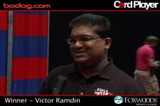 Winner - Victor Ramdin