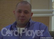 Cory Carroll before the Final Table at the Mirage Poker Showdown