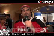 Mike Matusow interviews people on the floor during the 5th episode of CardPlayer.com's exclusive webcast of "The Mouthpiece".