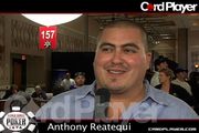 Anthony Reategui talks about taking second place