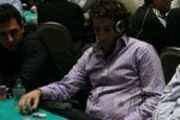 Shane Schleger on Day 1 of the Borgata Poker Open