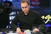 Roy Winston at the Final Table of the Boragata Poker Open