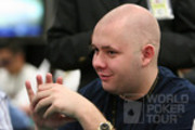 Cory "UGOTPZD" Carroll on Day 1a of the WPT North American Poker Championship at the Fallsview Casino