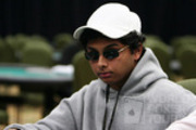 Vivek Rajkumar on Day 1b of the WPT North American Poker Championship at the Fallsview Casino