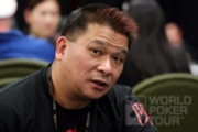 Johnny Chan on Day 1c of the WPT North American Poker Championship at the Fallsview Casino