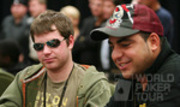 Jonathan Little (left) and Marc Karam on Day 3 of the WPT North American Poker Championship at the Fallsview Casino