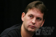 Dale Pinchot at the final two tables of the WPT North American Poker Championship at the Fallsview Casino