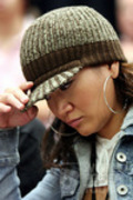 Cheryl Lynn Deleon plays with seven players left in the WPT North American Poker Championship at the Fallsview Casino