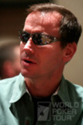 Two-time WPT champion Alan Goehring on Day 1b of the 2007 Foxwoods World Poker Finals