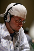 WPT Bellagio Cup champion Kevin Saul on Day 2 of the WPT Foxwoods World Poker Finals