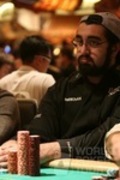 Hevad "Rain" Khan on Day 2 of the WPT Doyle Brunson Five Diamond World Poker Classic