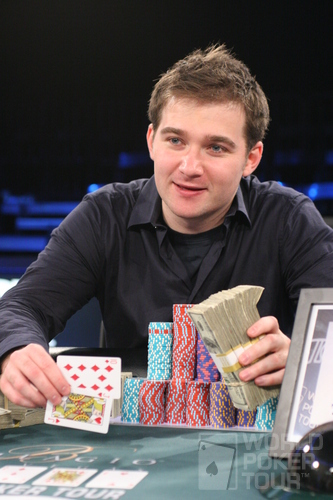 Eugene Katchalov with the cash