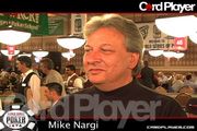 Mike Nargi talks with John Stapleton about his second place finish