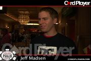 Jeff Madsen talks about winning the bracelet and what his future plans are