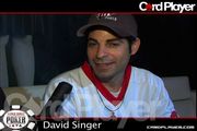 David Singer discusses his play in the $5,000 No-Limit event