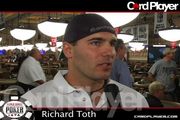 Richard Toth talks about his second place finish