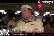 Gavin Smith discusses his table at the Pot-Limit Hold'em event
