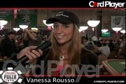 Vanessa Rousso talks about her play before busting out in the Short Handed event