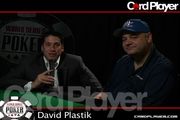 David Plastik talks about entering the final table in the No-Limit event