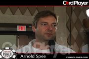 Arnold Spee talks about his second place finish