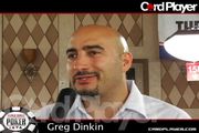 Greg Dinkin talks about his second place finish