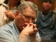 T.J. Cloutier on Day 2 of the WPT Tunica World Poker Open