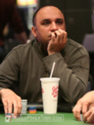 Hasan Habib on Day 2 of the WPT Reno World Poker Challenge