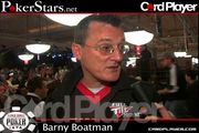 Barny Boatman Talks Before The Main Event