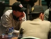 Erik Seidel (left) and Nam Le on Day 2 of the WPT Foxwoods Poker Classic