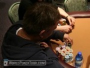 Raj Patel stays among the chipleaders throughout Day 2 of the WPT Foxwoods Poker Classic