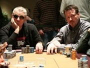 Frank Cieri (left) and Robert Richardson on Day 5 of the WPT Foxwoods Poker Classic