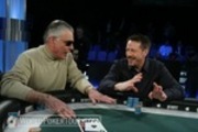 Frank Cieri (left) and Robert Richardson at the final table of the WPT Foxwoods Poker Classic