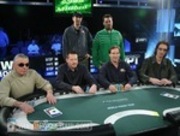 The six final tablists at the WPT Foxwoods Poker Classic